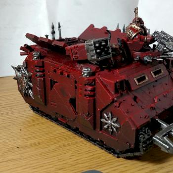 World Eaters Rhino by TheReddestButcher