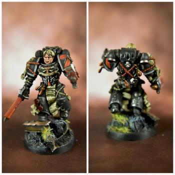 CAPITÁN DEATH COMPANY BLOOD ANGELS SPACE MARINES by juanlurockerman