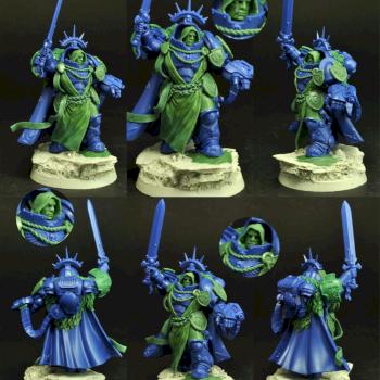 Spacemarine conversion by Scibor