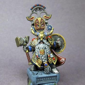 Warhammer AOS: Warden King by mikecarrero