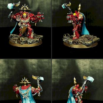 Blood Angels Captain by Irth