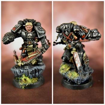CAPITÁN DEATH COMPANY BLOOD ANGELS SPACE MARINES by juanlurockerman