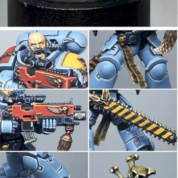 Space Wolves 40k Anniversary Primaris by Back_to_40k