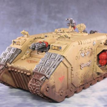 Land Raider Crusader by f1r3back