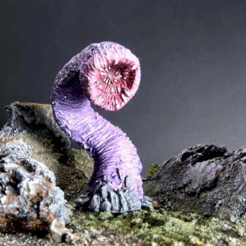 purple worm by jdmoyer