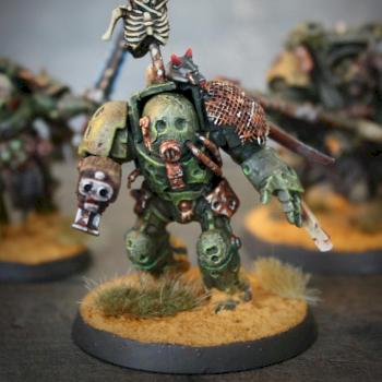 old Nurgle terminator by gab