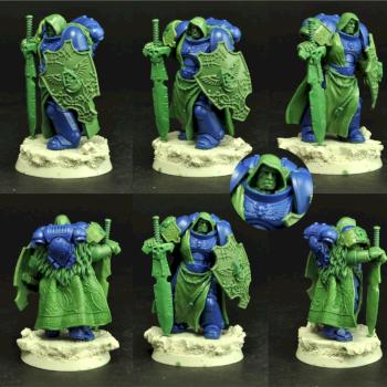 Spacemarine conversion by Scibor