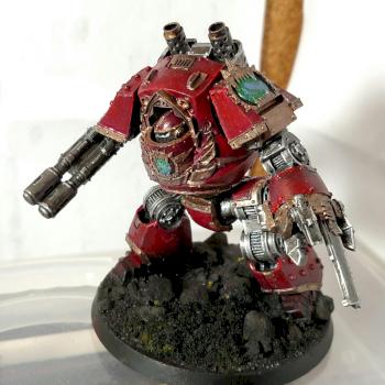 William the Contemptor Dreadnaught by TheReddestButcher