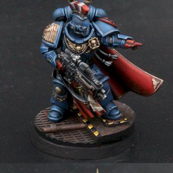 Crimson Fists Primaris Captain by Angaroth