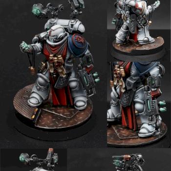 Crimson Fists Primaris Apothecary by Angaroth