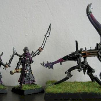 Dark Elf Reaper and crew by Shadowrune