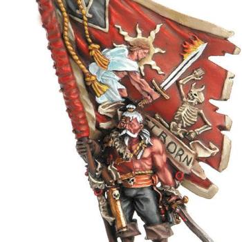 Vostroyan Banner Bearer by Jacksno