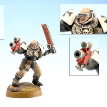 Black Templars Neophyte by Russ