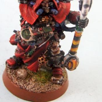 Tech priest by doom miniatures