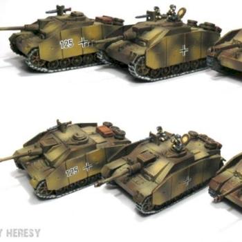 Stug G Platoon (Flames of War) by H3resy