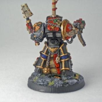 Space Marine Chaplin 3 (back) by drewfis