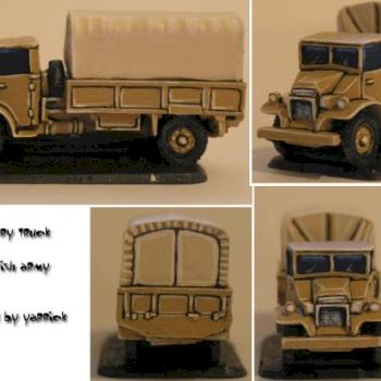 Lorried truck of 8th army (Flames of War) by H3resy