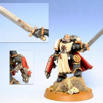 Black Templars Marshal by Russ