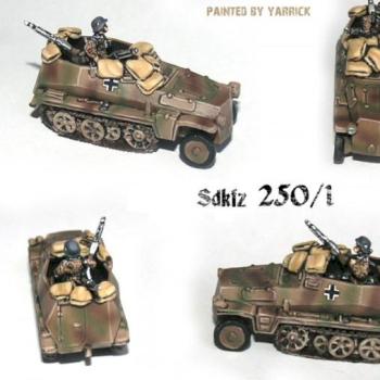 Sd Kfz 250 Command (Flames of War) by H3resy