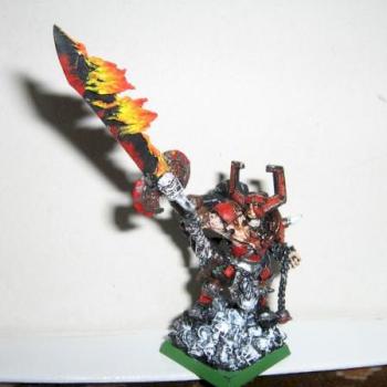 Lieutenant of Khorne with Berserker Glaive by Zenebatos