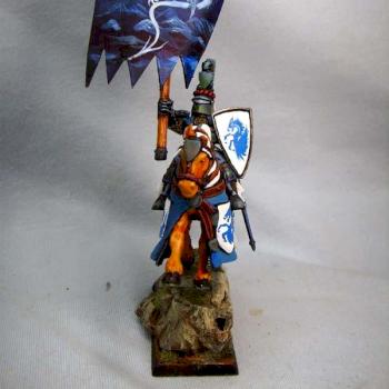 Bretonnia Battle Standard by miss painting