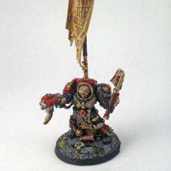 Space Marine Chaplin by drewfis