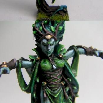 Wood Elf Spellsinger by demonherald