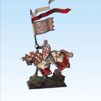 Bretonnian Standard Bearer by Black Gobbo