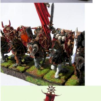 Chaos Knights Regiment by spaceman t