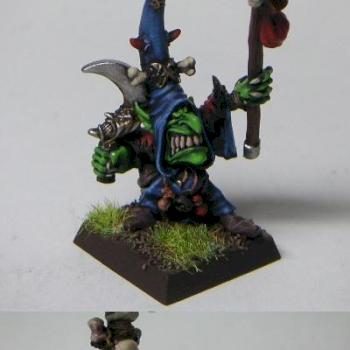 night goblin shaman by demonherald