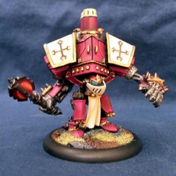 Protectorate of Menoth - Crusader Warjack by Keez