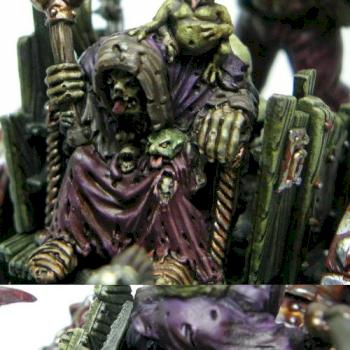 Nurgle Chariot conversion by demonherald