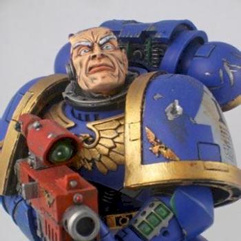 Forge World Space Marine by drewfis