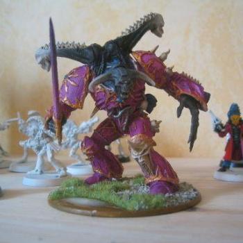 Slaanesh Daemon Prince by Hybrid9