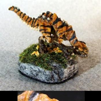 Lizard Tiger by yarddawg