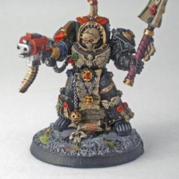 Space Marine Chaplin 2 by drewfis