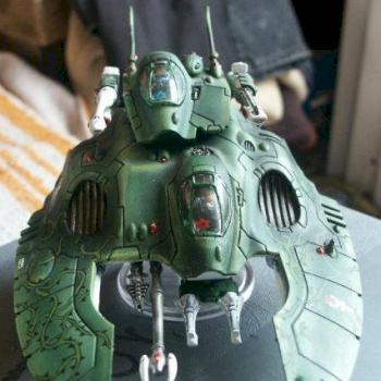 Eldar Falcon Grav Tank by Avenger2040