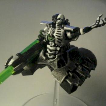 Necron Destroyer by Wállú