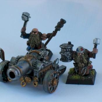 Dwarf Cannon Unit by Jacksno
