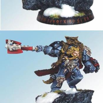 Space Wolves Logan Grimnar by IRKUCK