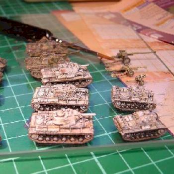 WWII GHQ 1/285 6mm Armour. by pushbike