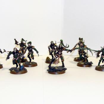 Dark Eldar Wyches by Kalin