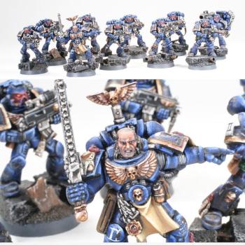 Ultramarines Tactical Squad by TKNY