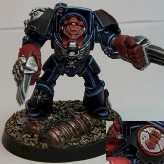 Crimson Fists Terminator 1 by jij66