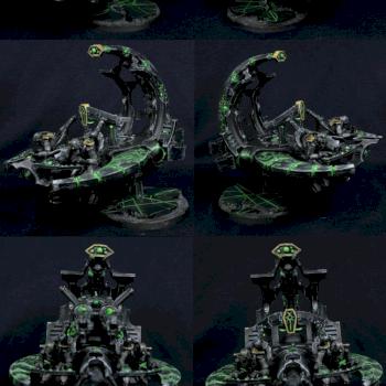 Necron Catacomb Command Barge / Annihilation Barge by Stuka86