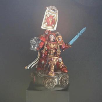 Space Marine Terminator Sergeant Lorenzo by s_tanjung