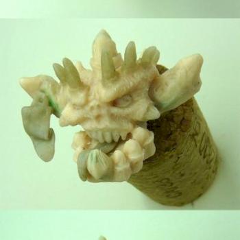 Monster head - Cainus demon by Daniele Corda
