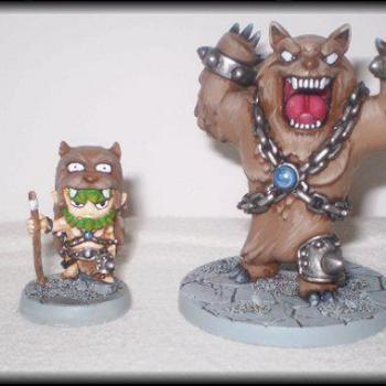Super Dungeon Explore , Angry Bear and Deeproot Druid by voidsign