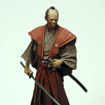 Samurai Daimyo 1750 (Andrea Miniatures 75mm) by Cross