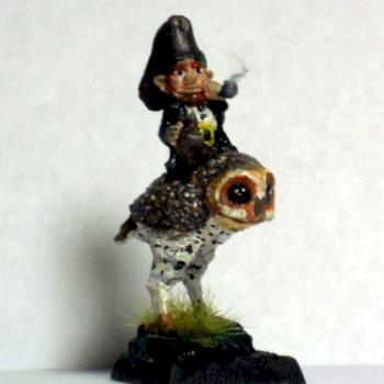 Leprechaun and Owl by nitesynth